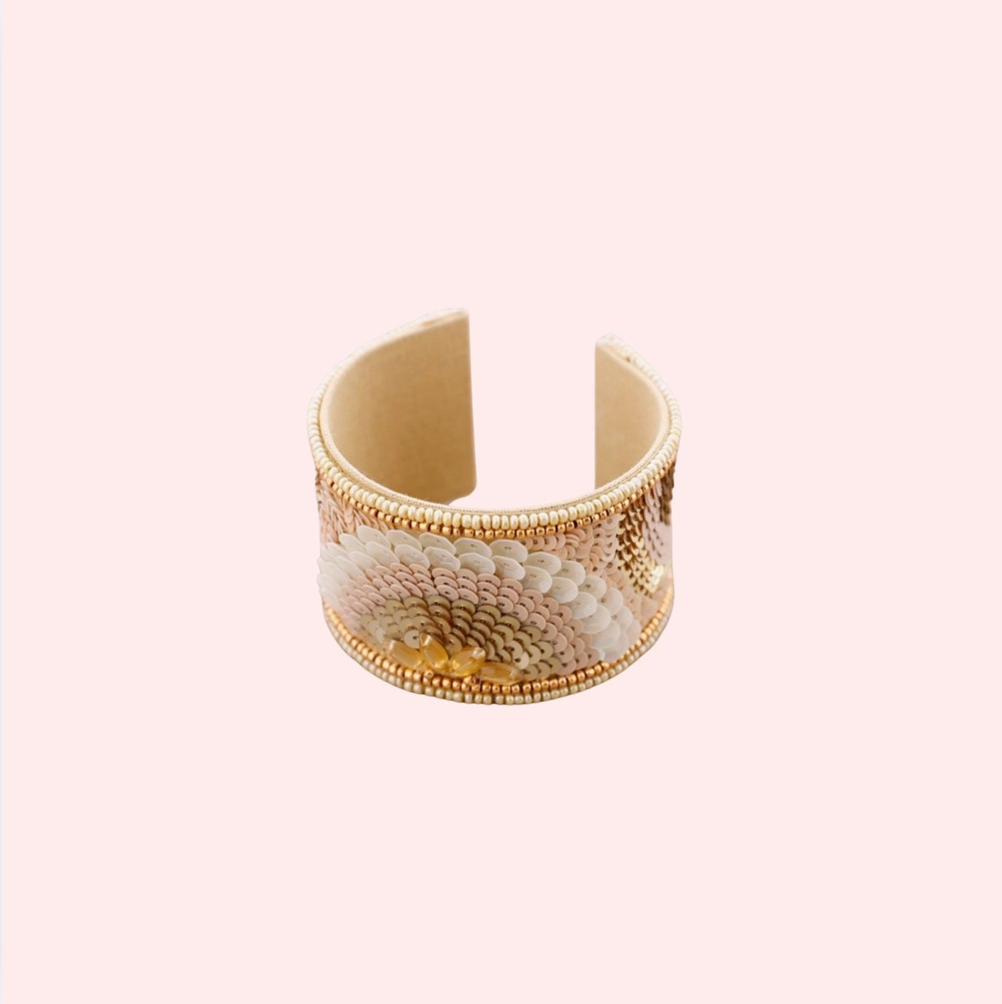 Indira Statement Bangle Gold