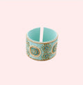Indira Statement Bangle Lagoon Blue