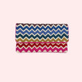 Chevron Tide Clutch