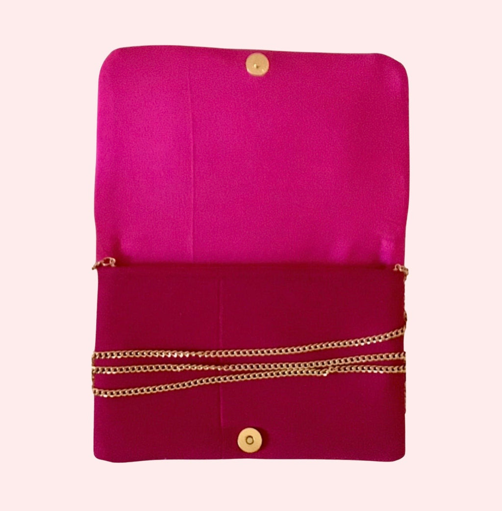 Pink Tide Clutch